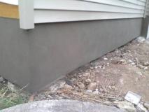 After a completed concrete contractor project in the area